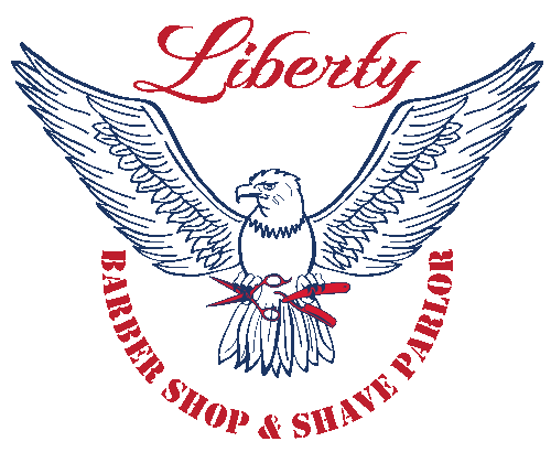 Liberty Barer Shop & Shave Parlor Custom Logo Design