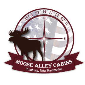 Custom Logo Design for Moose Alley Cabins, Pittsburg NH