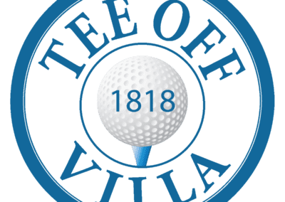 Tee Off Villa Logo Design for Florida Residents