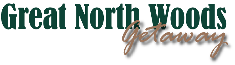 Great North Woods Getaway, Errol NH business's custom logo design