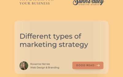 Different Types of Marketing Strategies