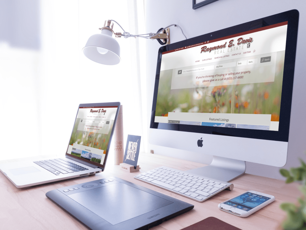 Ray Davis Real Estate, Colebrook NH Web Design