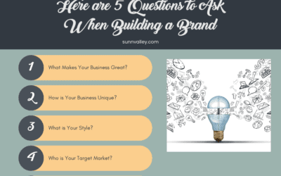 Here are 5 Questions to Ask When Building a Brand