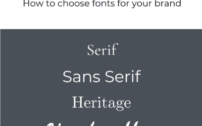 How to Choose the Perfect Brand Fonts