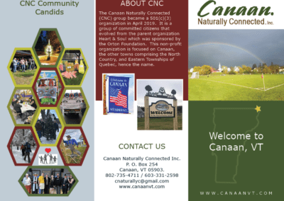Canaan Naturally Connected Inc. Brochure revamp.