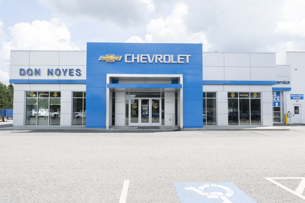 Noyes Chevrolet Commercial Photography by Sunnvalley Columbia, NH