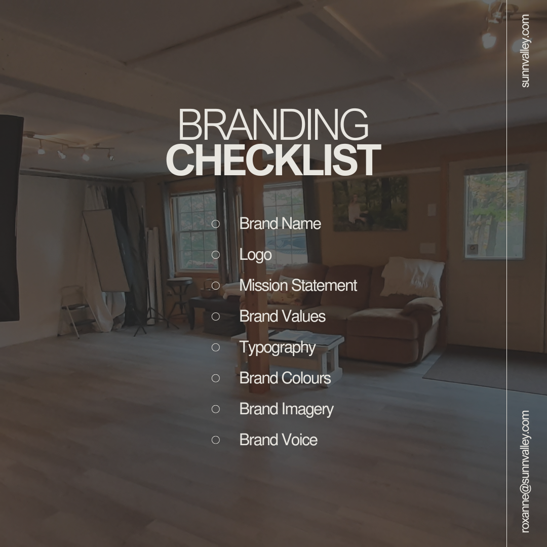 Branding Checklist