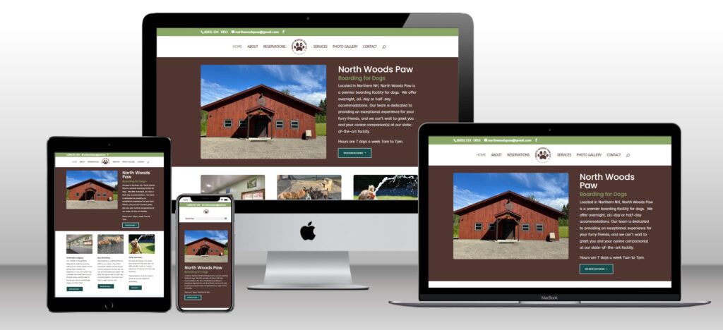 New North Woods Paw Website