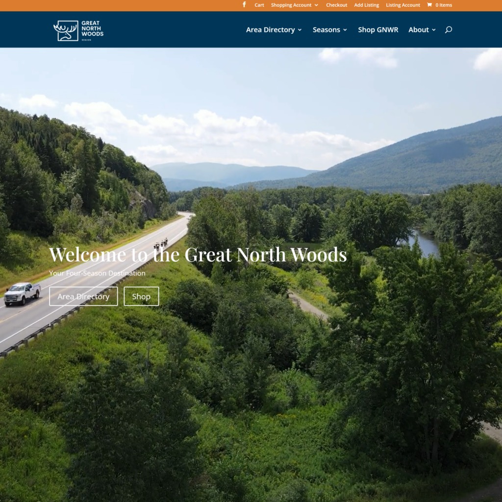 Great North Woods Region Website
